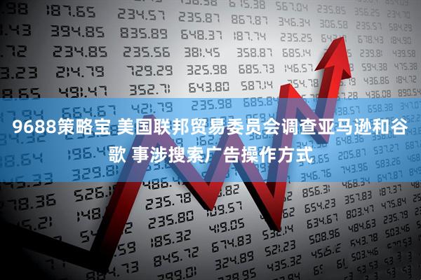 9688策略宝 美国联邦贸易委员会调查亚马逊和谷歌 事涉搜索广告操作方式